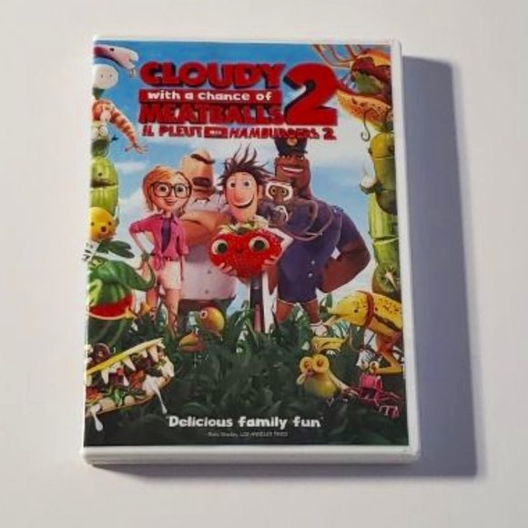 Media Cloudy With A Chance Of Meatballs 2 Dvd Poshmark
